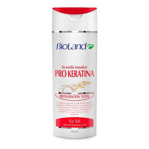 Bioland Acondicionador Pro Keratina 440Ml - Farmacias Arrocha