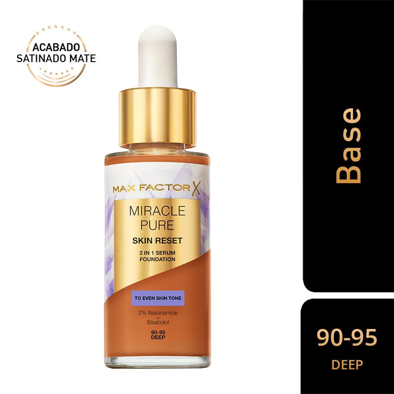 Max Factor Miracle Pure Skin Reset - Farmacias Arrocha
