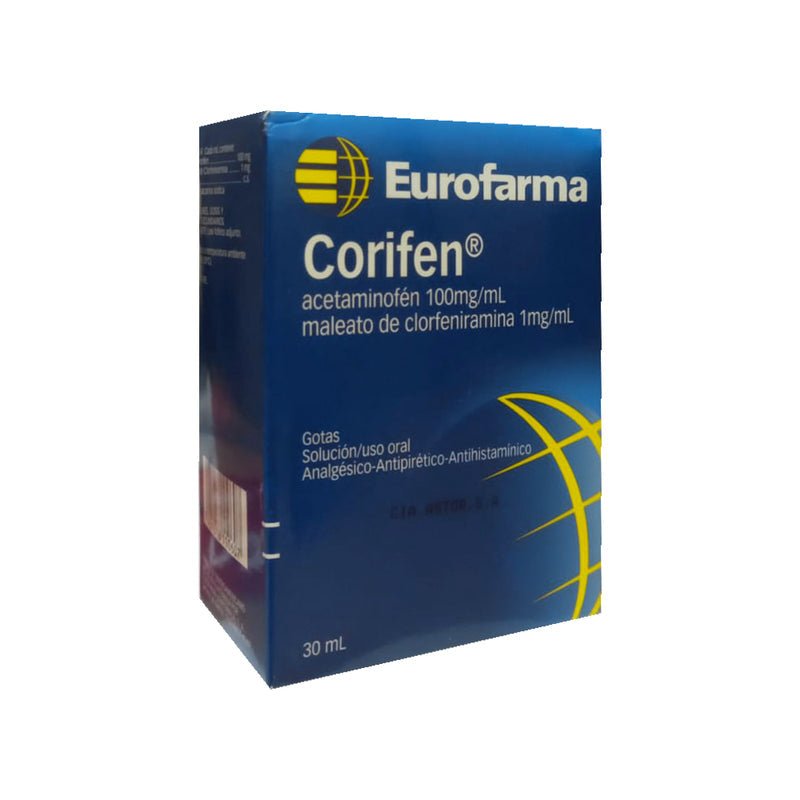 Corifen Pediatrico Gotas De 30Ml - Farmacias Arrocha
