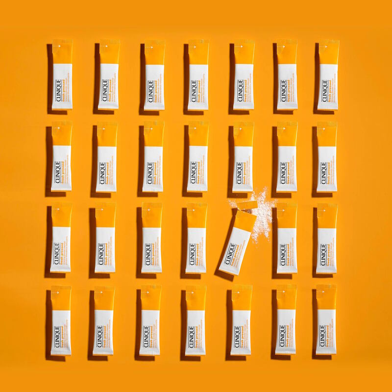 Clinique Polvo Limpiador Fresh Pressed™ Vitamina C Pura 28 Pzs - Farmacias Arrocha