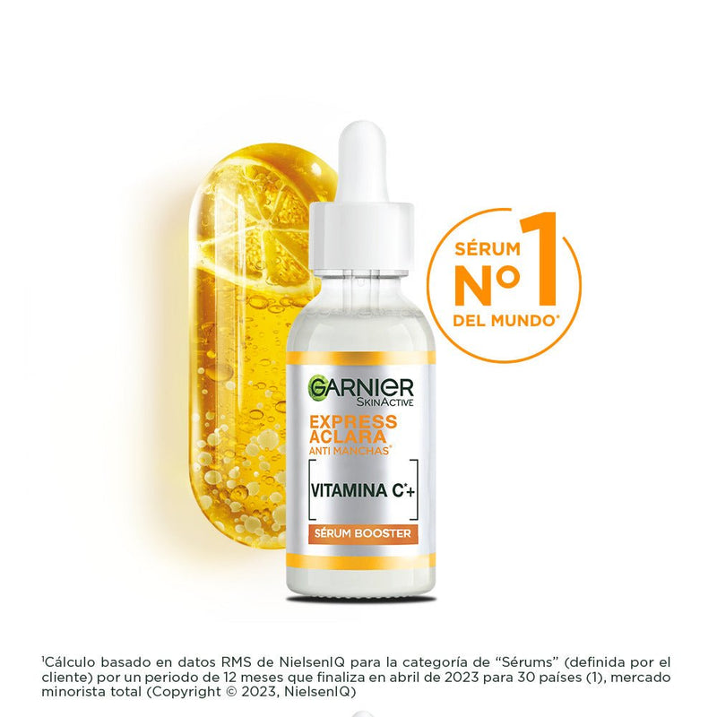 Serum Antimanchas Garnier Express Aclara Vitamina C 30 Ml - Farmacias Arrocha