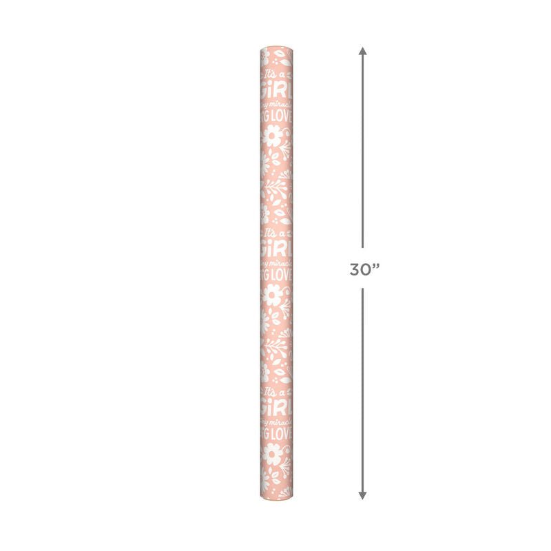 Hallmark Papel De Regalo Reversible Rosa 20Ft² - Farmacias Arrocha