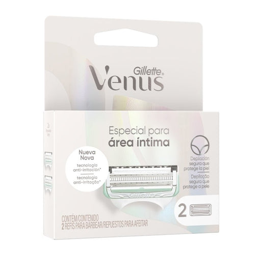 Gillette Venus Intima Repuestos 2U - Farmacias Arrocha