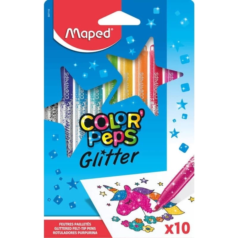 Maped Marcadores Glitter X10 - Farmacias Arrocha