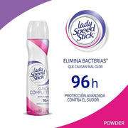 Desodorante Lady Speed Stick Clinical Complete Protection Powder Aerosol 93 g - Farmacias Arrocha