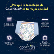Ropa Interior Desechable Goodnites Niña Talla L 11U - Farmacias Arrocha