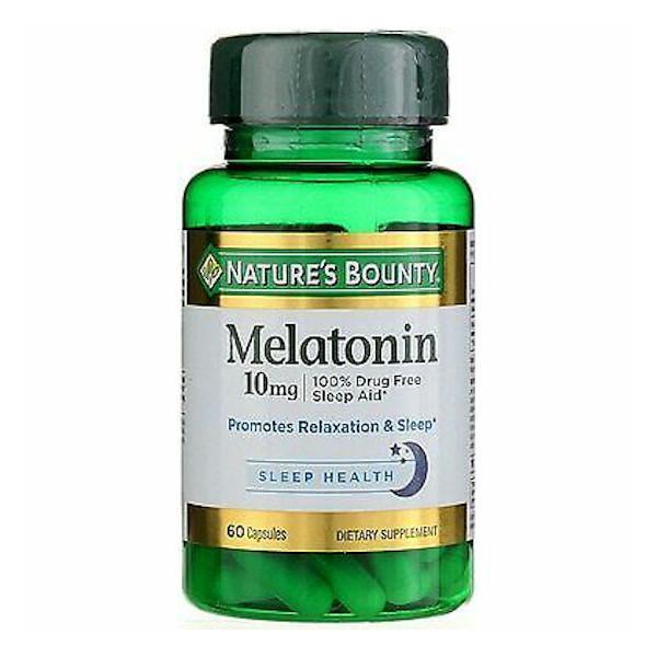 Nature's Bounty Melatonin 10mg Nature Bounty 60 caps - Farmacias Arrocha