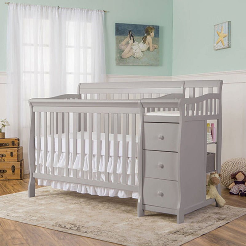 Pecora 5 In 1 Convertible Crib Grey - Farmacias Arrocha