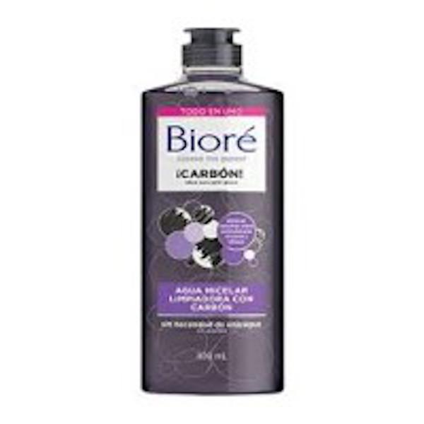 Biore Agua Micelar Limpiadora Con Carbon - Farmacias Arrocha