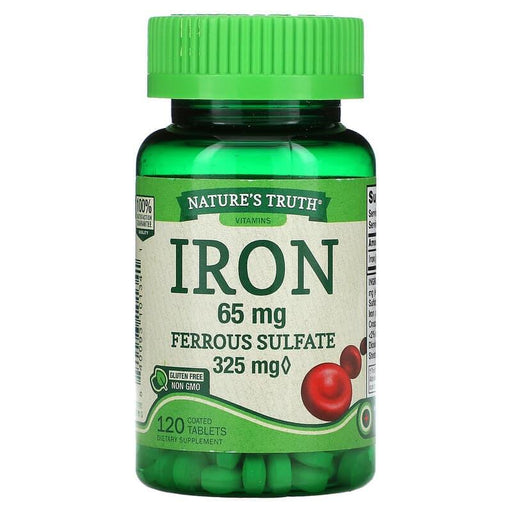 Nature'S Truth Iron 65 Mg 120 Tabs - Farmacias Arrocha