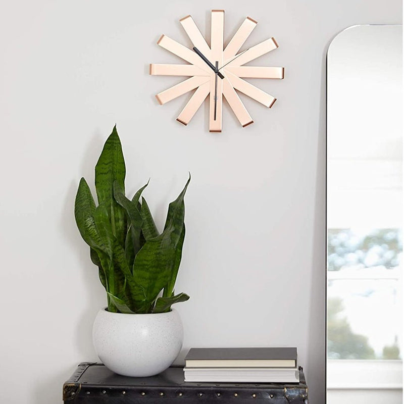 Umbra Reloj de Pared Ribbon 12" Color Cobre - Farmacias Arrocha