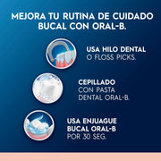 Cepillo de dientes Oral - B, Encías detox, cerdas extrasuaves Crisscross, 3 Unidades - Farmacias Arrocha