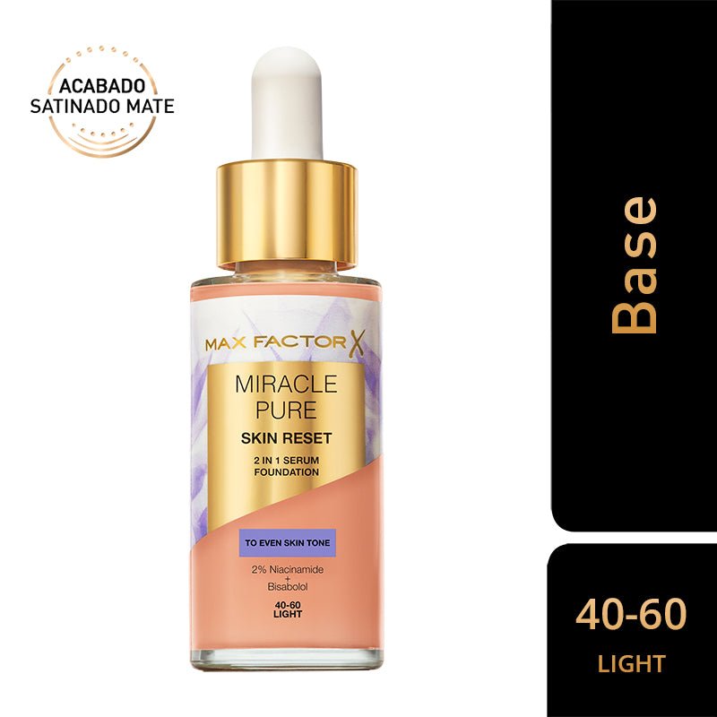 Max Factor Miracle Pure Skin Reset - Farmacias Arrocha