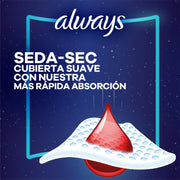 Toallas Femeninas, Always Seda - sec Nocturna 8 Unidades - Farmacias Arrocha