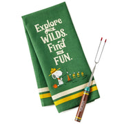 Hallmark Paño de cocina y tenedor para S'mores Peanuts® Beagle Scouts, juego de 2 - Farmacias Arrocha