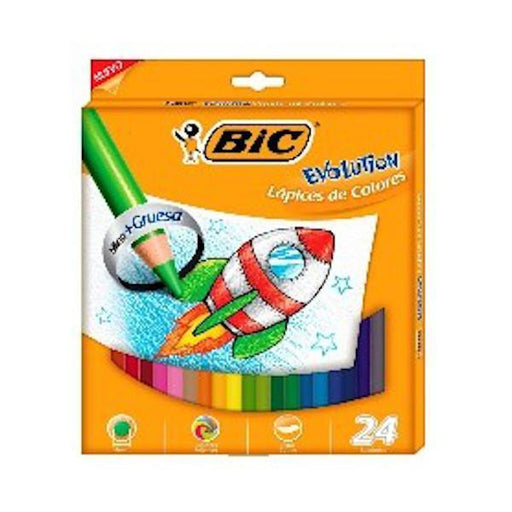 Bic Lapiz De Color Evolution Madera 4Mm Cj - Farmacias Arrocha