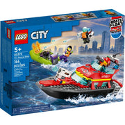 Lego City Lancha De Rescate De Bomberos - Farmacias Arrocha