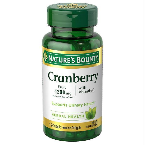 Nature's Bounty Cranberry C&E. 250 Softgels - Farmacias Arrocha