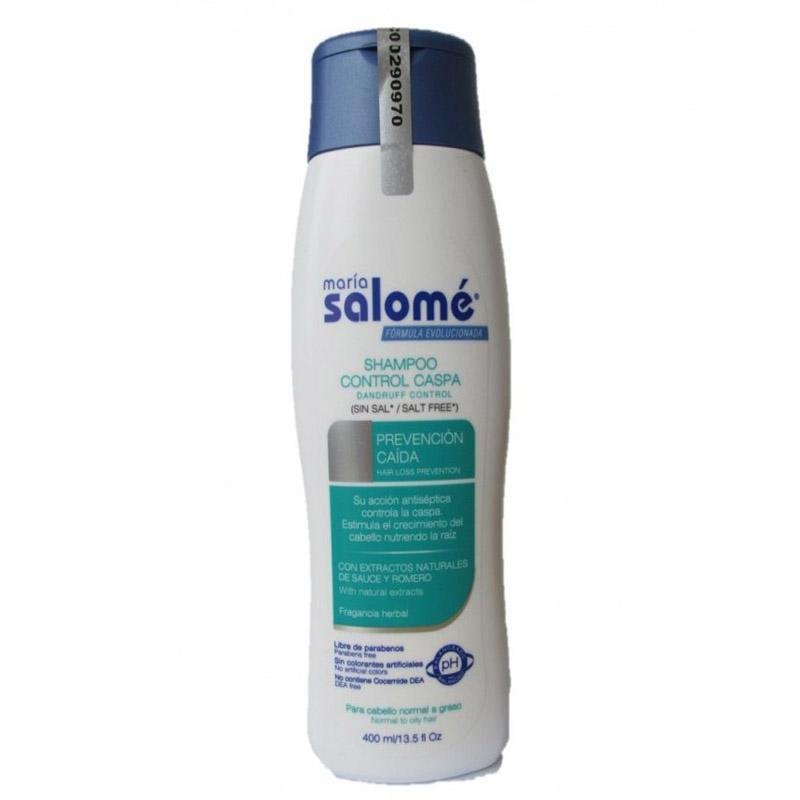 María Salomé Shampoo Sin Sal Control Caspa 400Ml - Farmacias Arrocha
