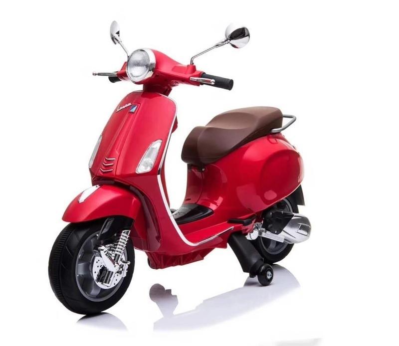 Ride On Motocicleta a Batería Vespa 12V - Red - Farmacias Arrocha