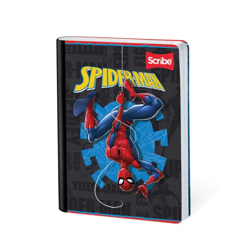 Scribe Cuaderno Cosido Grande Spiderman 100H - Farmacias Arrocha