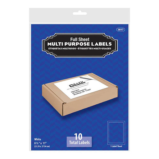 Bazic Full Sheet White Multip - Farmacias Arrocha