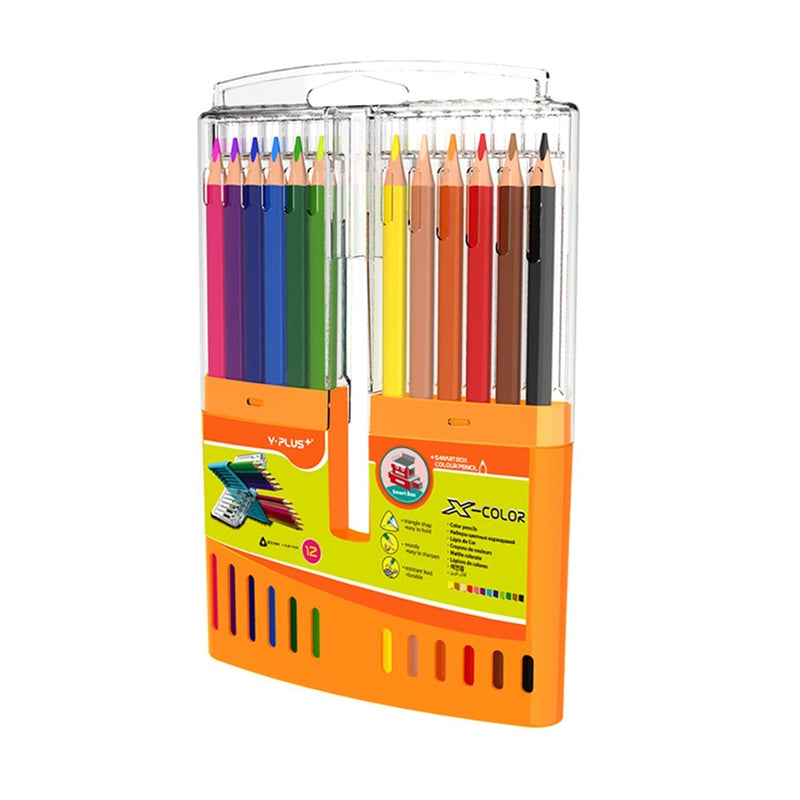 Y-plus+ Lapiz Color Rainbow 12 Jumbo - Farmacias Arrocha