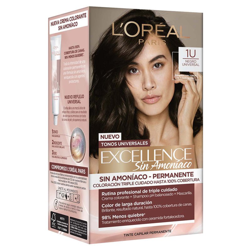 L'Oreal Tintura Permanente Excellence Sin Amoniaco - Farmacias Arrocha