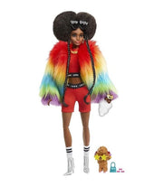 Barbie Extra Abrigo de Arcoiris - Farmacias Arrocha