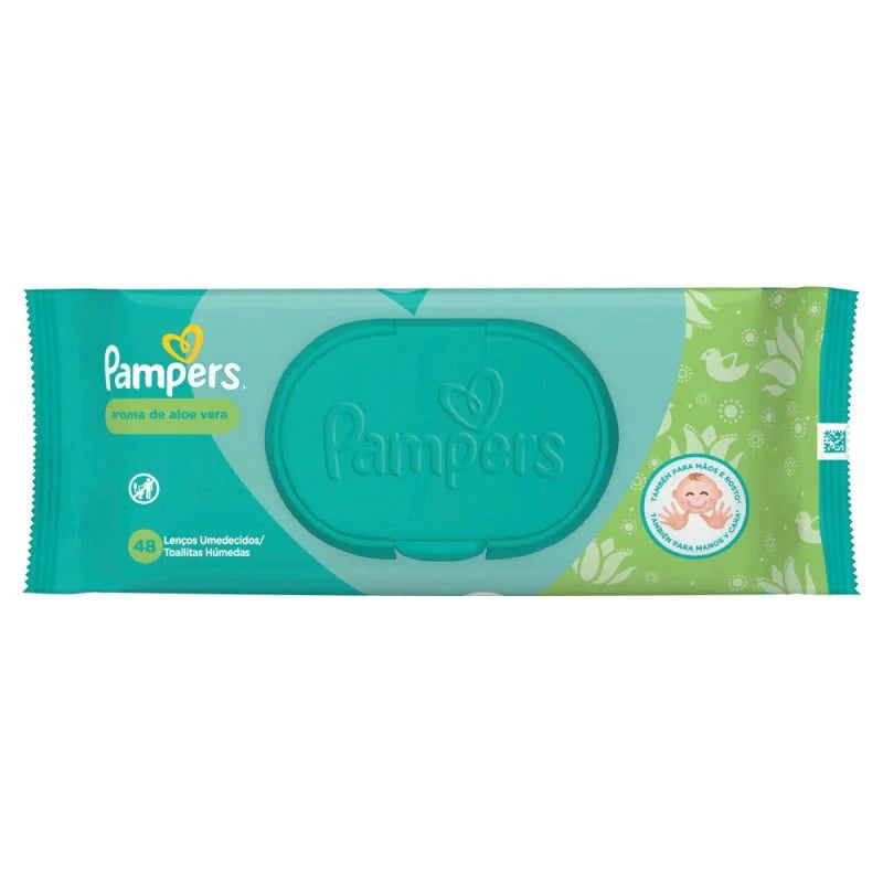 Pampers Wipes Aloe Vera 12X48 - Farmacias Arrocha
