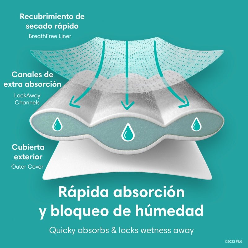 Pañales Pampers Swaddlers Talla 6, 72 unidades - Farmacias Arrocha