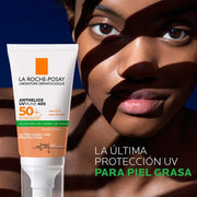 La Roche Posay Anthelios Uvmune 400 Oil Control Toque Seco Protector Solar Con Color Spf50+ 50Ml - Farmacias Arrocha