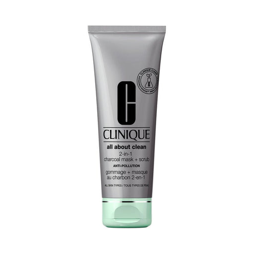Clinique Crema Exfoliante + Mascarilla All About Clean™ Carbón 100 Ml - Farmacias Arrocha