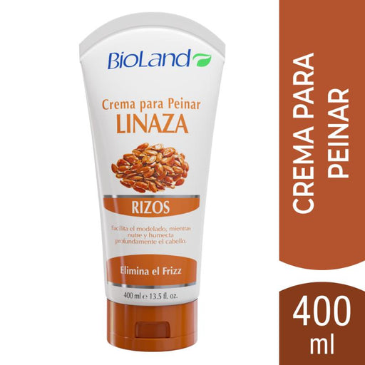 Bioland Crema para Peinar Linaza 400 ml - Farmacias Arrocha