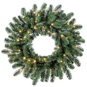 Corona Con Luces 2' Cordova Wreath - Farmacias Arrocha