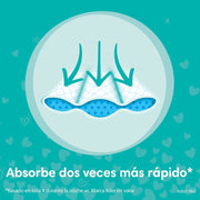 Pañales Pampers Baby Dry Talla 1, 120 unidades - Farmacias Arrocha