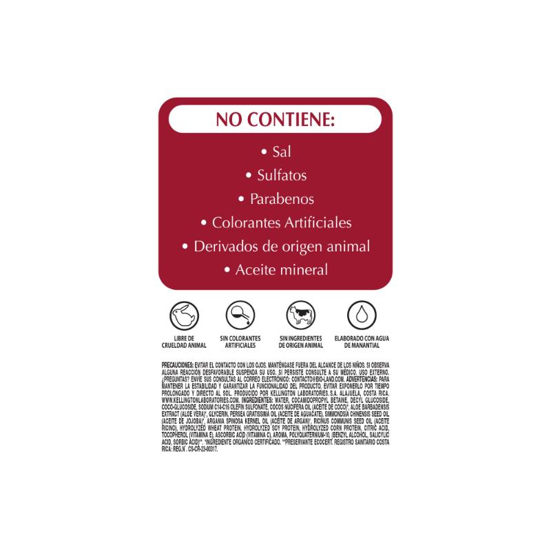 Bioland Shampoo Aceite Coco Brillo Intenso - Farmacias Arrocha