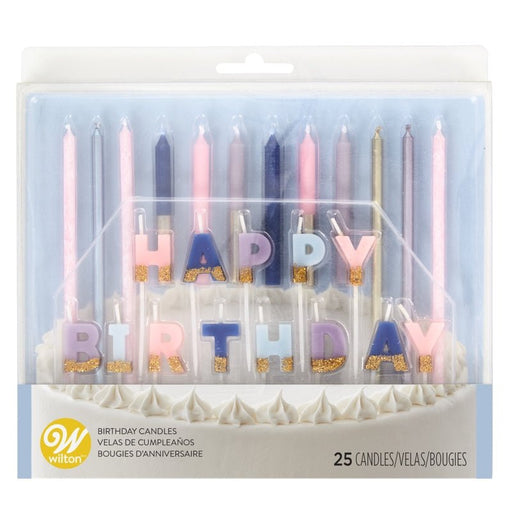 Wilton Set de velas Largas , Cortas y Letras - Farmacias Arrocha