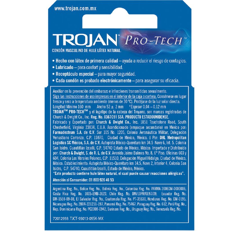 Trojan Pro Tech - Farmacias Arrocha