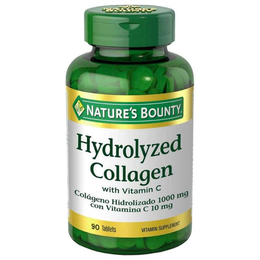 Nature's Bounty Colágeno Hidrolizado Con Vitamina C X 90 Tabs - Farmacias Arrocha