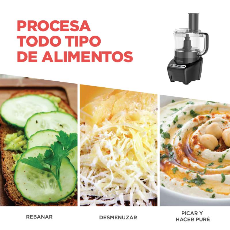 Procesador de Alimentos B+D 8 Tazas - Farmacias Arrocha
