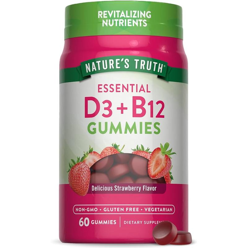 Nature'S Truth D3Plusb12 Gummies 60 Caps - Farmacias Arrocha
