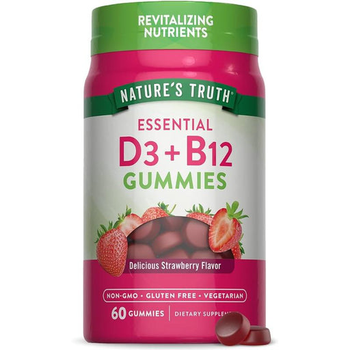 Nature'S Truth D3Plusb12 Gummies 60 Caps - Farmacias Arrocha