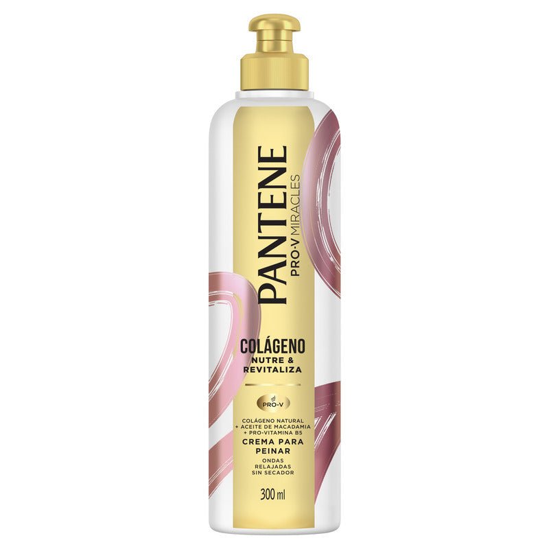 Pantene Crema De Peinar Colageno 300Ml - Farmacias Arrocha