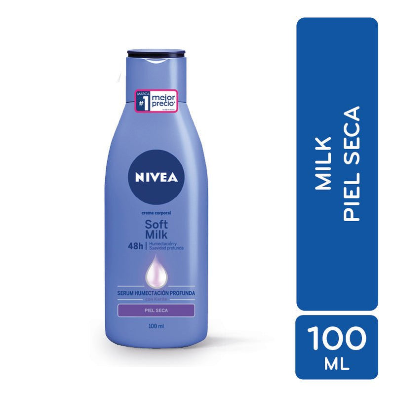 Nivea Body Soft Milk 100Ml - Farmacias Arrocha