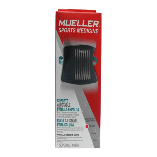 Mueller Sports Adjustable Back Brace Osfm Es/Pt - Farmacias Arrocha