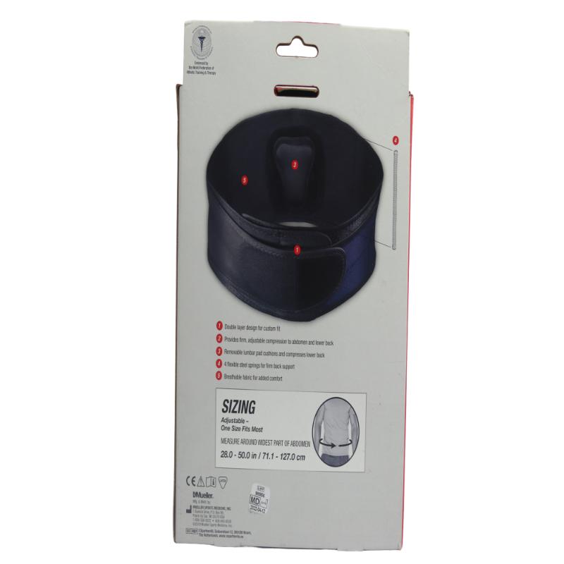 Mueller Sports Adjustable Lumbar Back Brace - Farmacias Arrocha