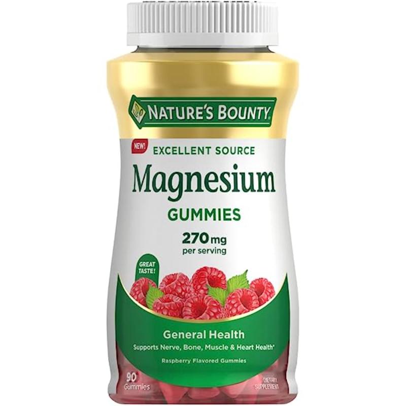 Nature's Bounty Magnesium Gummies 270 mg, 90 Gummies - Farmacias Arrocha