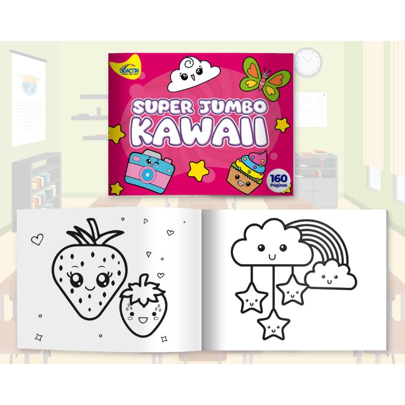 Didactin Libro De Col Jumbo Kawaii Grl - Farmacias Arrocha