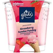Glade Set De 2 Velas Strawberry Sundae Funday 3.4Oz - Farmacias Arrocha